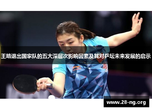 王皓退出国家队的五大深层次影响因素及其对乒坛未来发展的启示 王皓退出国家队的五大深层次影响因素及其对乒坛未来发展的启示